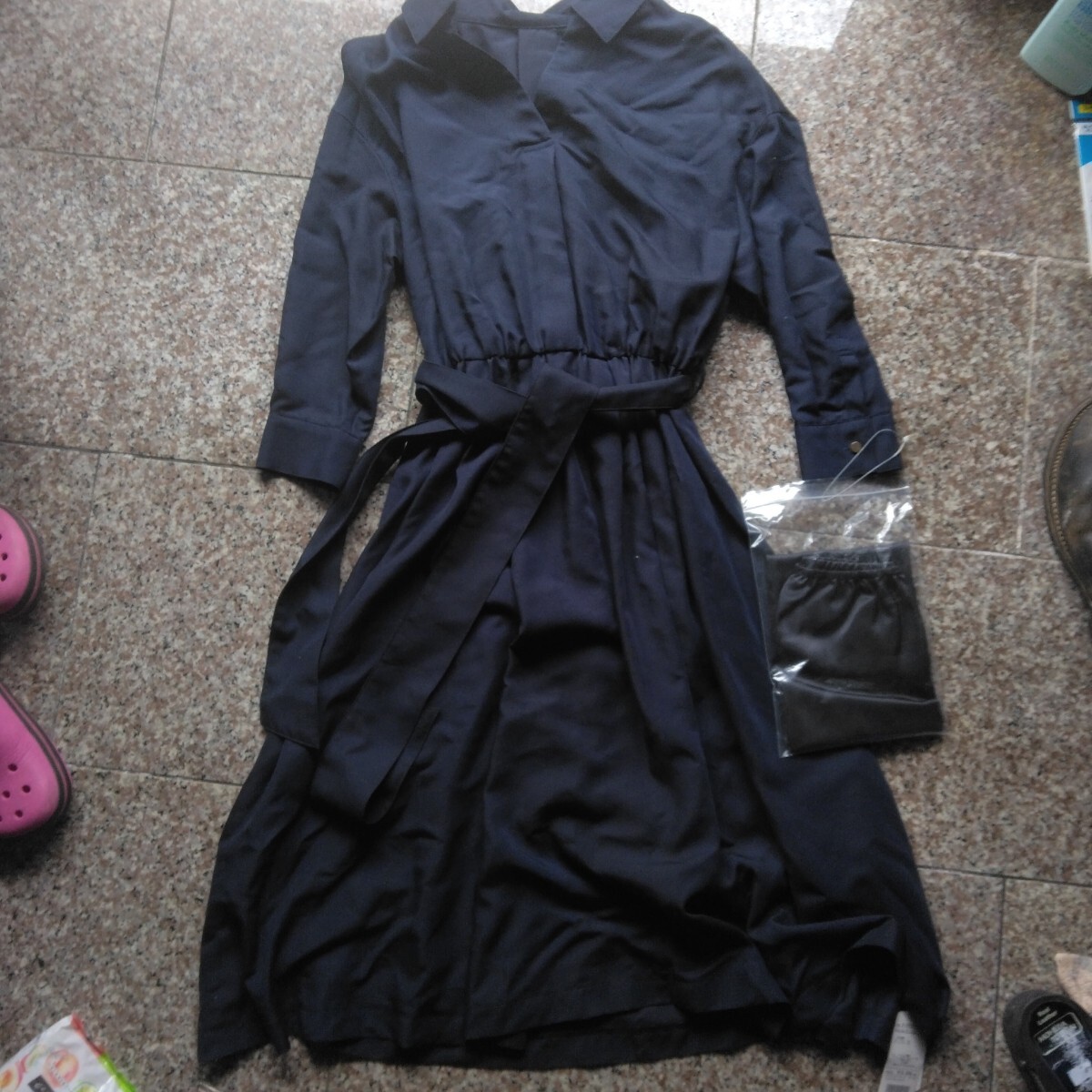 NOLLEY,Sワンピース紺色 ネイビー拍卖