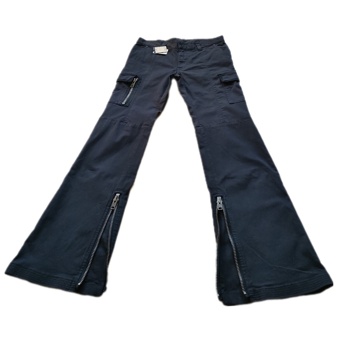 Japanese Label Y2K cargo design flare pants goa ifsixwasnine kmrii share spirit lgb obelisk 14th addiction archive 00s gunda 90s拍卖