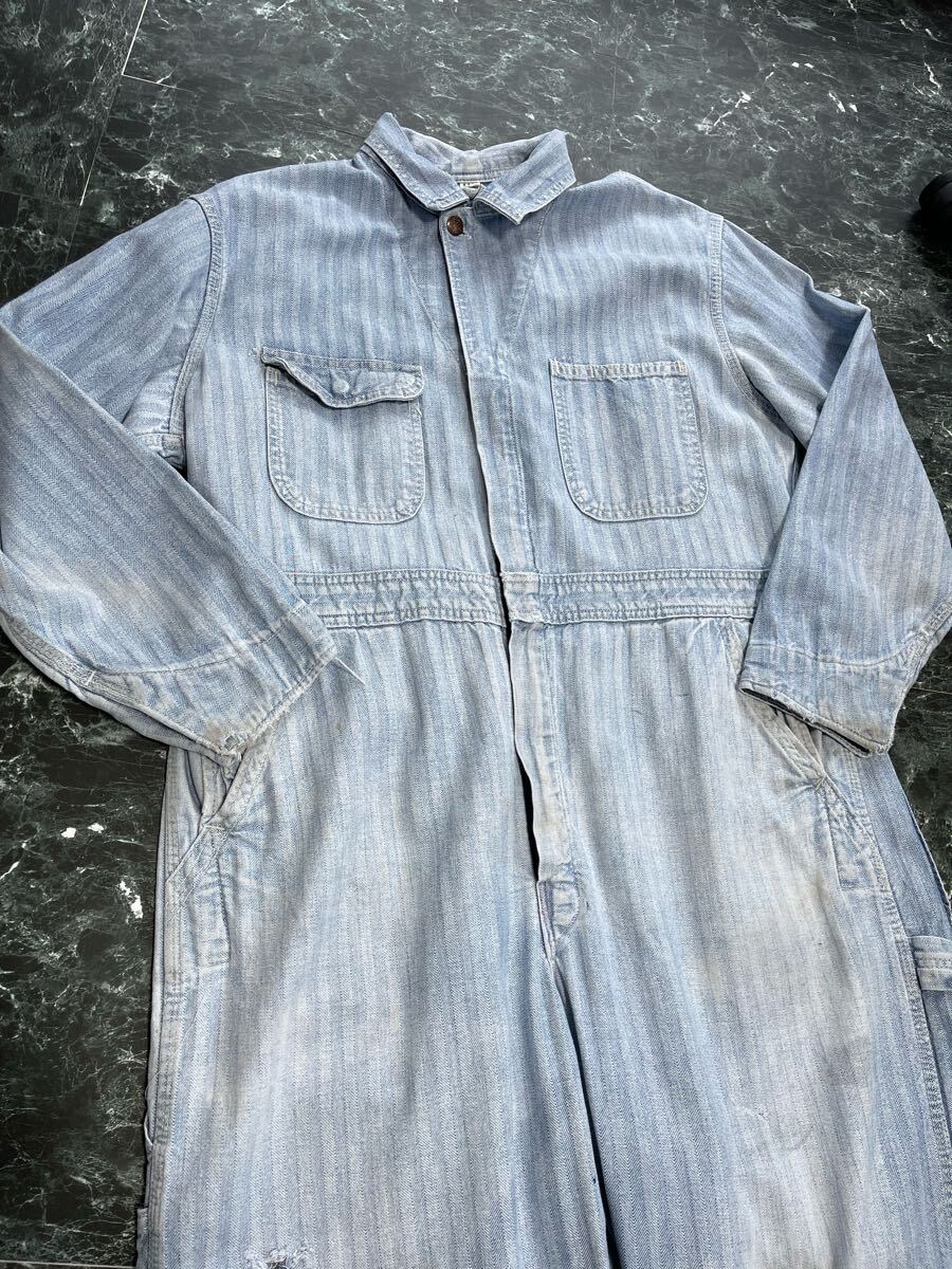 BIGMAC オールインワン つなぎ ヘリンボーン ビッグマック VINTAGE拍卖