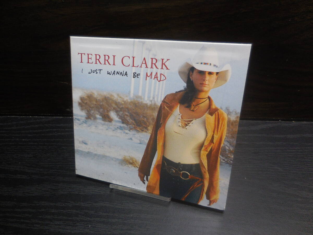 TERRI CLARK テリー・クラーク I JUST WANNA BE MAD 紙ジャケット プロモ盤 非売品 プロモーションCD拍卖