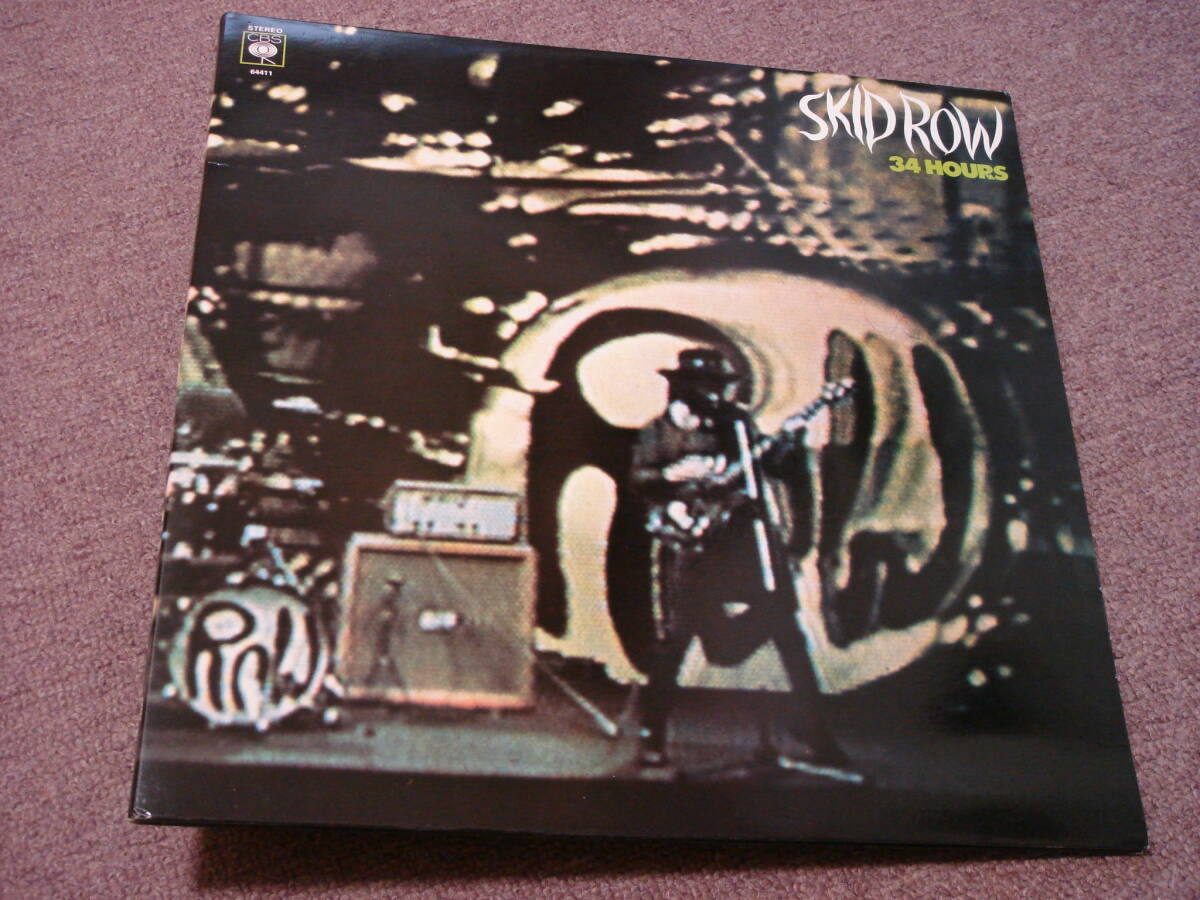 LP Skid Row 34 Hours UK盤 スキッド・ロウ拍卖