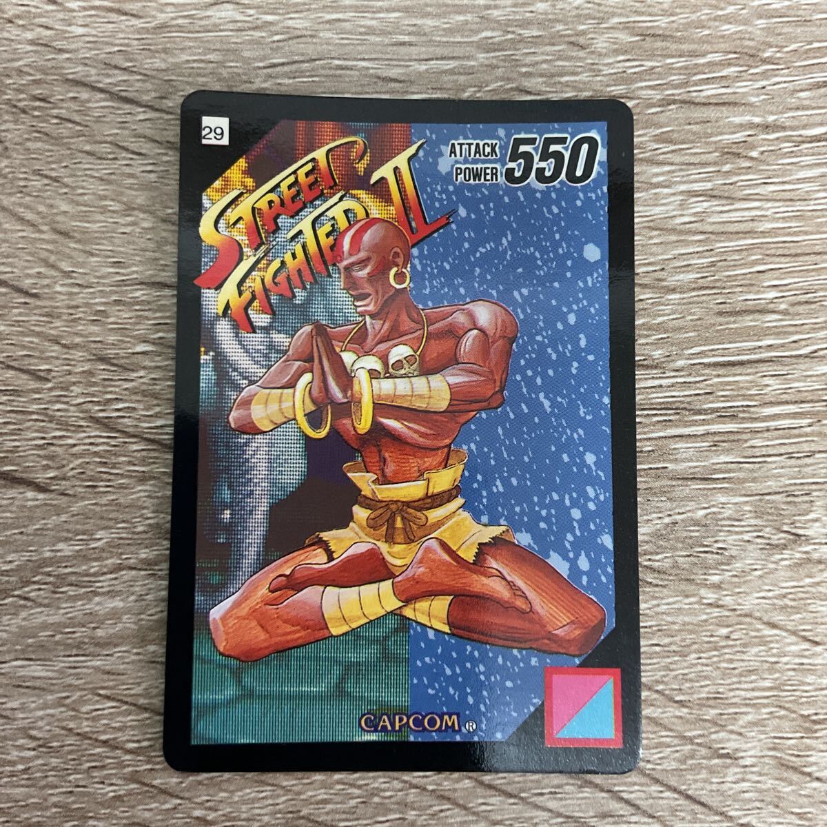 ストリートファイター2 カプコン スーパーバーコードウォーズ 1991,1992 スト2 カード 29 ダルシム拍卖