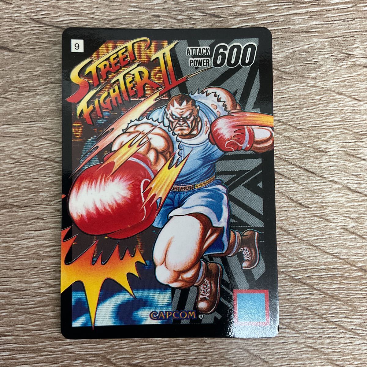 ストリートファイター2 カプコン スーパーバーコードウォーズ 1991,1992 スト2 カード 9 バイソン拍卖