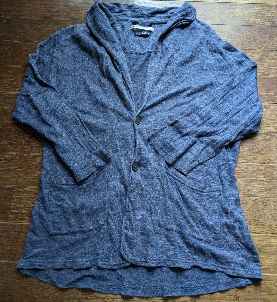 【数回着用】ikka★メンズカーディガン拍卖