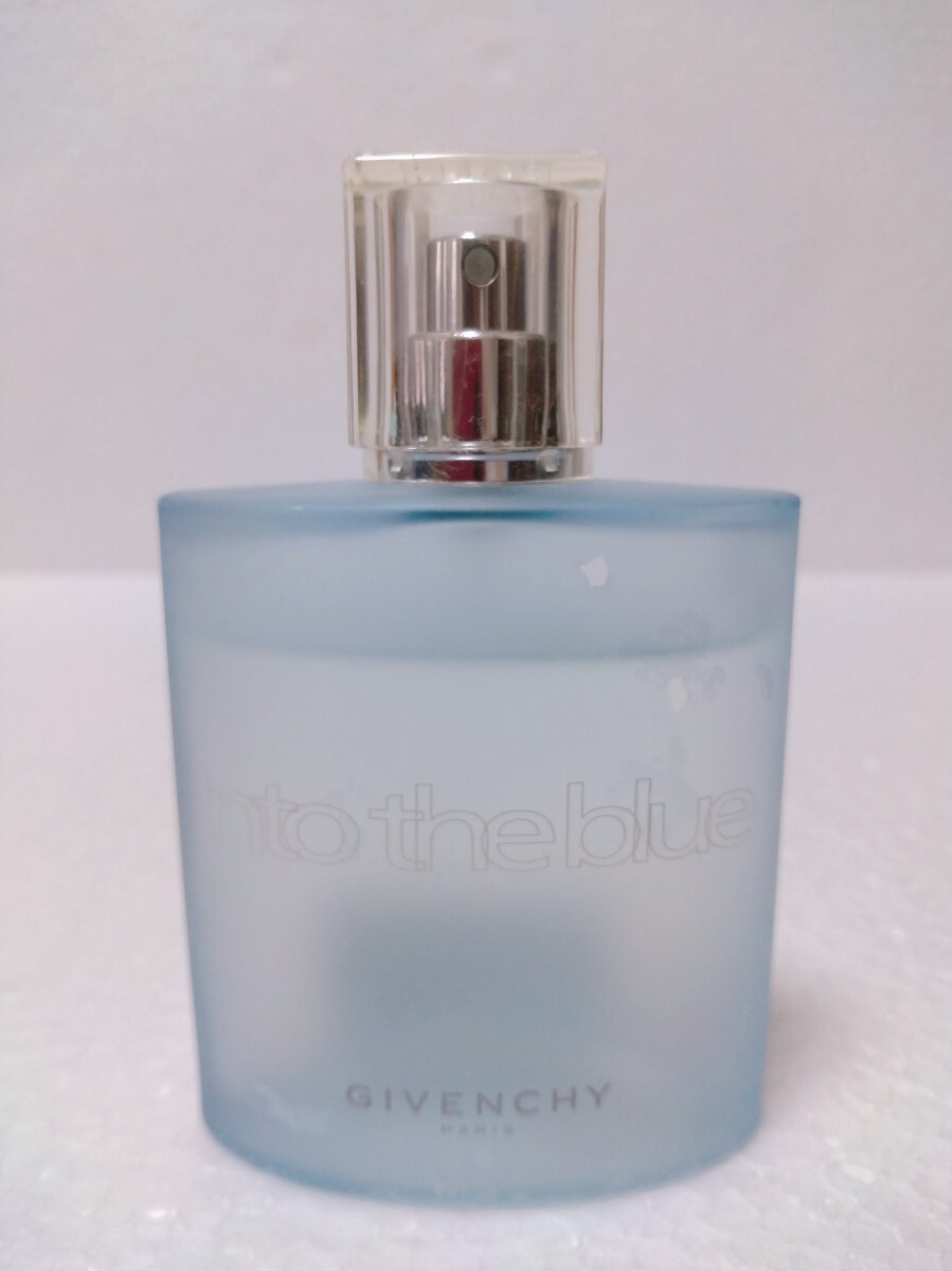 ジバンシー イントゥザブルー オードトワレ EDT 50ml イントゥ ザ ブルー GIVENCHY into thdm blue 傷あります 送料無料拍卖