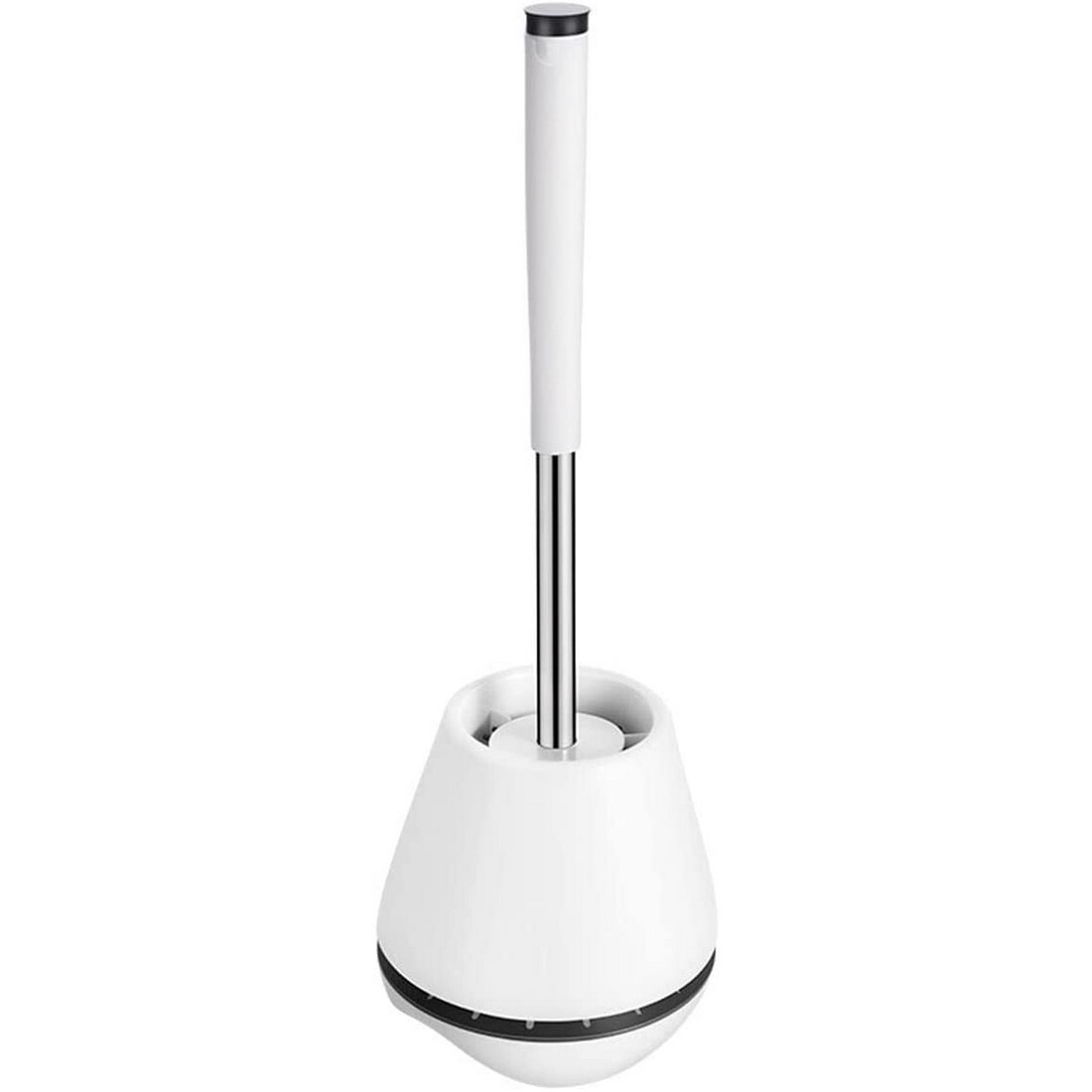 トイレブラシ ケース付き スタイリッシュ トイレブラシ収納 ピンセット 引っかき傷に強い トイレ用洗剤拍卖