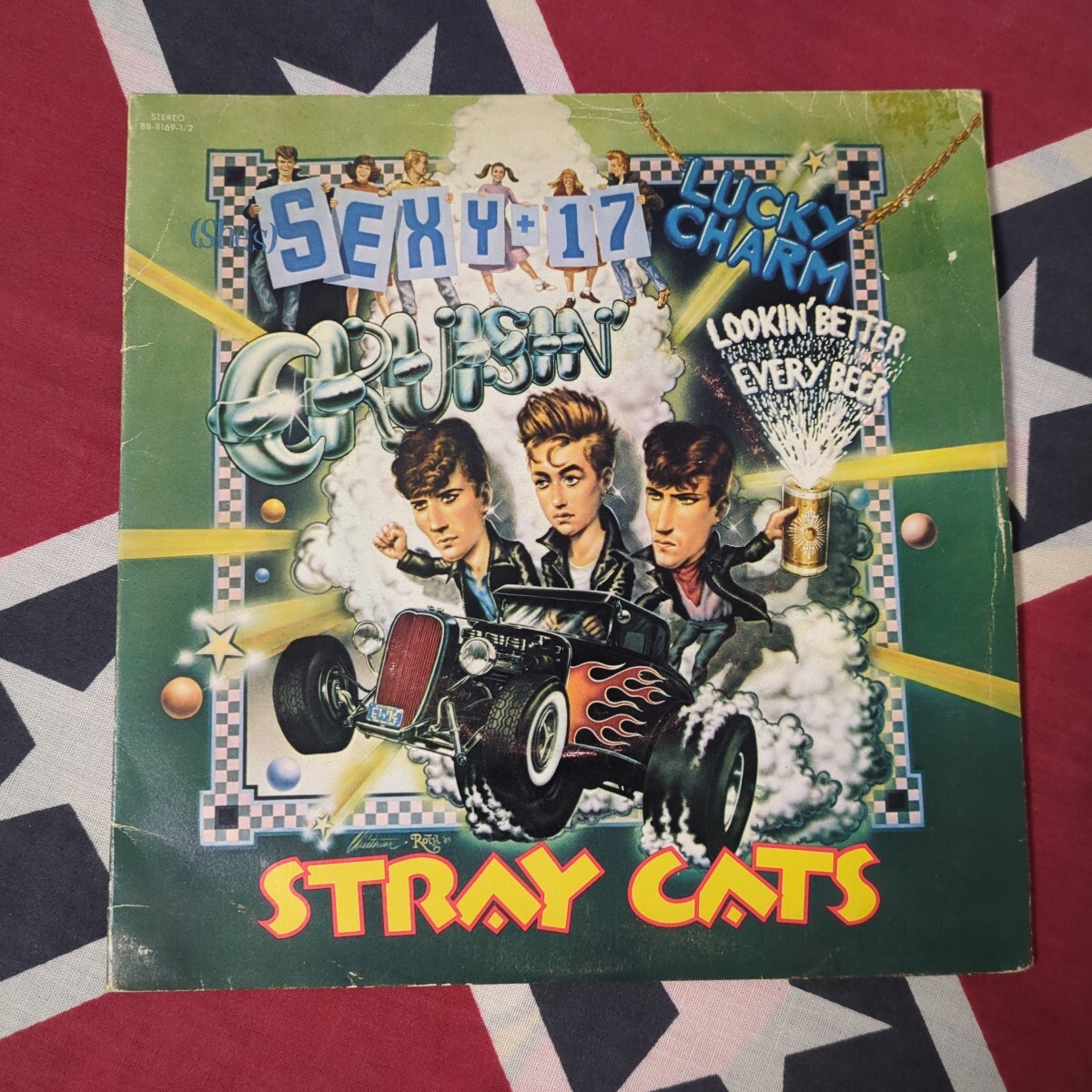Stray Cats / Sexy + 17 二枚組7インチ ◆ ストレイキャッツ ◆ ネオロカビリー ◆ Neo Rockabilly ◆ ゲートフォールド仕様ジャケ拍卖