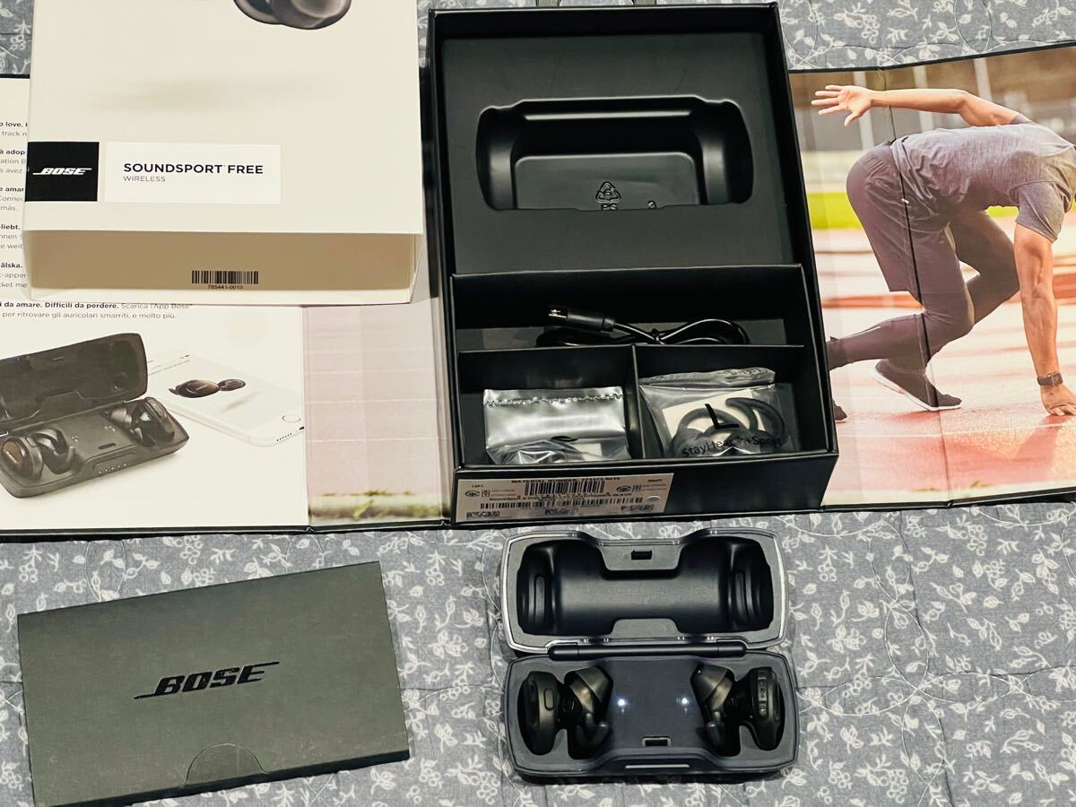 BOSE SoundSport Free ワイヤレスイヤホン拍卖
