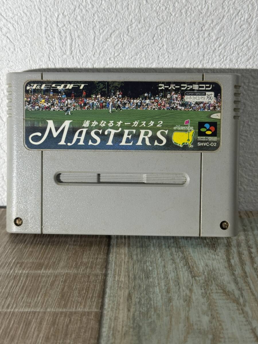 25E75:任天堂 SFC 遥かなるオーガスタ2 MASTERS 同梱・まとめて購入OK拍卖