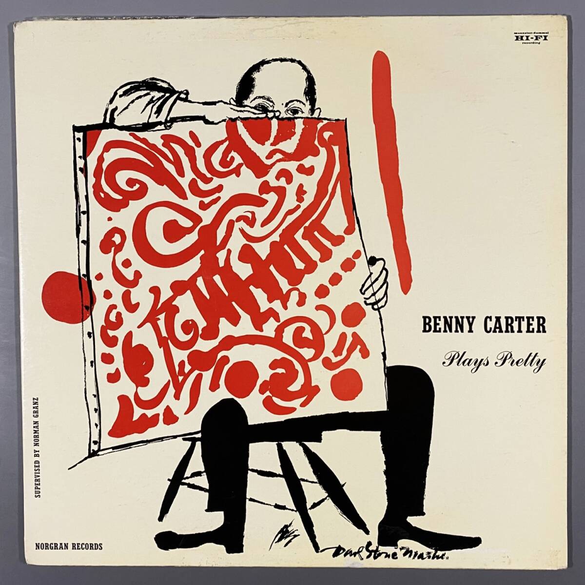 ★極上美盤【USオリジナル/MONO/深溝/黄ラベル/】ベニー・カーター『Plays Pretty』Benny Carter MGN-1015 レコード V【LP洗浄・補償付】拍卖