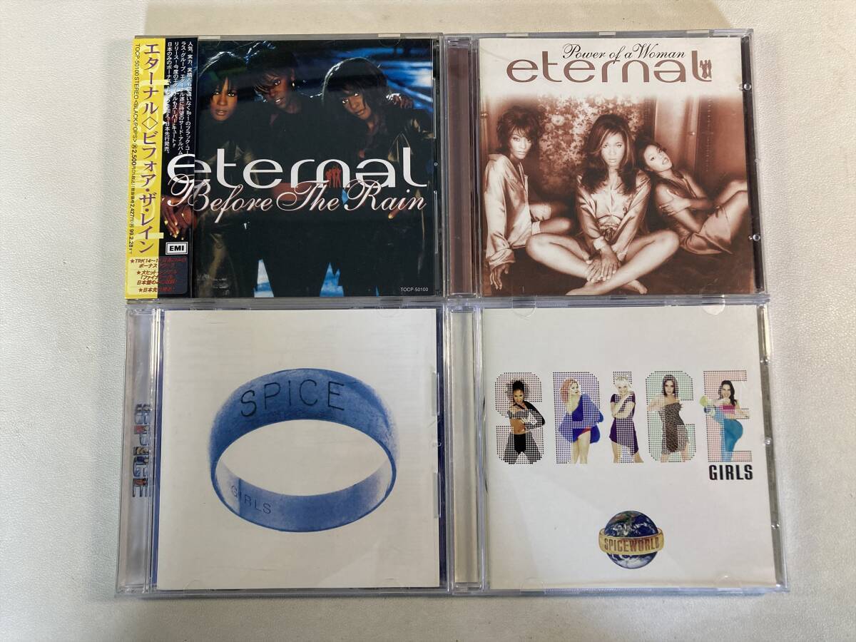【W8839】エターナル スパイス・ガールズ CD アルバム 4枚セット●Eternal●Spice Girls●Before The Rain●Power of a Woman●Spiceworld拍卖