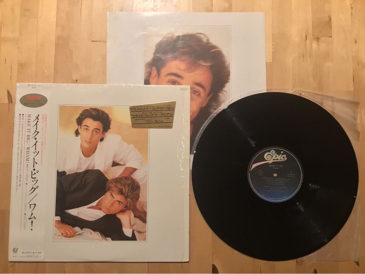 【シュリンク+HYPEステッカー+帯付LP】WHAM! / MAKE IT BIG メイク・イット・ビッグ (28・3P-555) / ワム / 84年日本盤拍卖