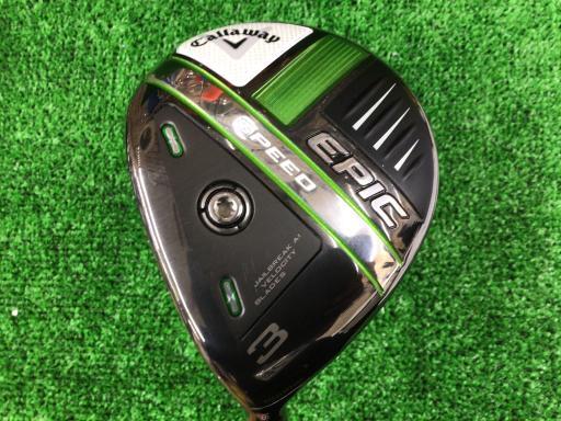 キャロウェイ エピック フェアウェイウッド SPEED EPIC SPEED 3W レフティ フレックスSR 中古 Cランク拍卖