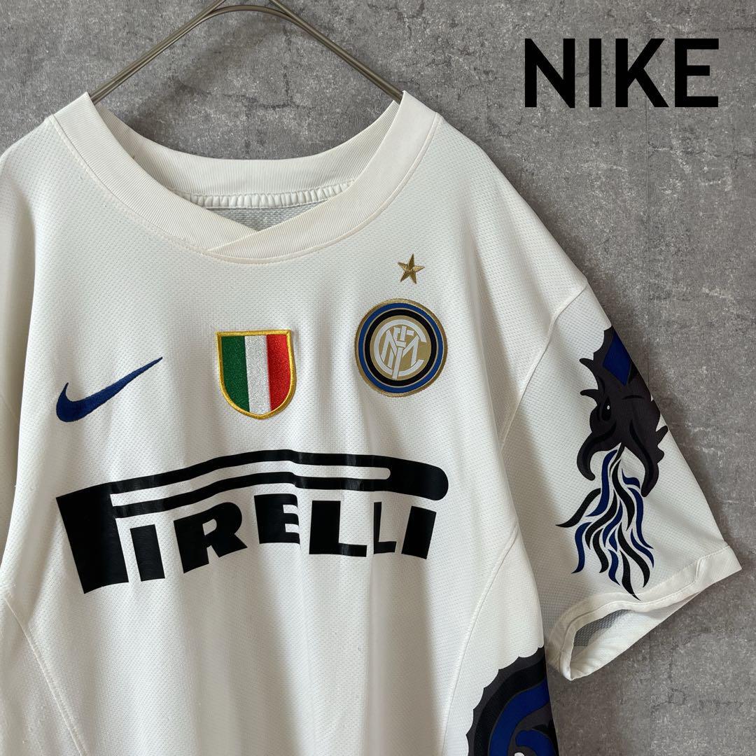 インテル ユニフォーム ドラゴン NIKE製 半袖 tシャツLメンズ拍卖