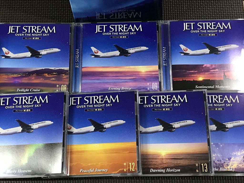 JAL ジェットストリーム JET STREAM OVER THE NIGHT SKY 第二集 7CD BOX 城達也拍卖