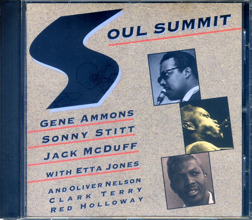 輸入CD Gene Ammons/Sonny Stitt/Jack Mcduff タイトル Soul Sumit/Soul Sumit Vol.2(2in1) 原盤ナンバー7234/7275拍卖