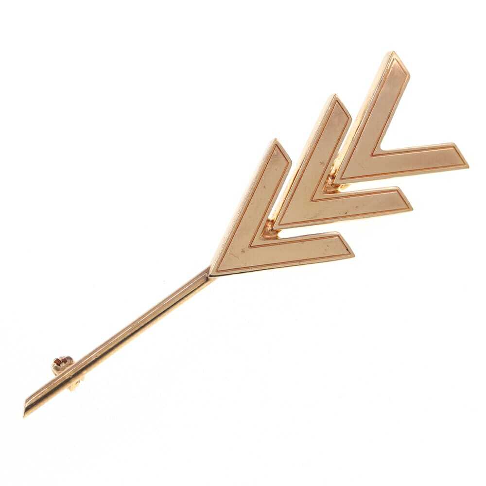 ルイヴィトン ブローチ トリプルVブローチ MP1519 ゴールド メタル 中古 ピンブローチ アクセサリー ファッション拍卖
