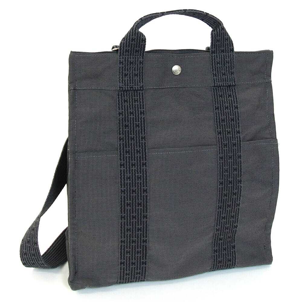 エルメス バックパック エールライン アドMM グレー キャンバス 中古 リュック ロゴ レディース拍卖