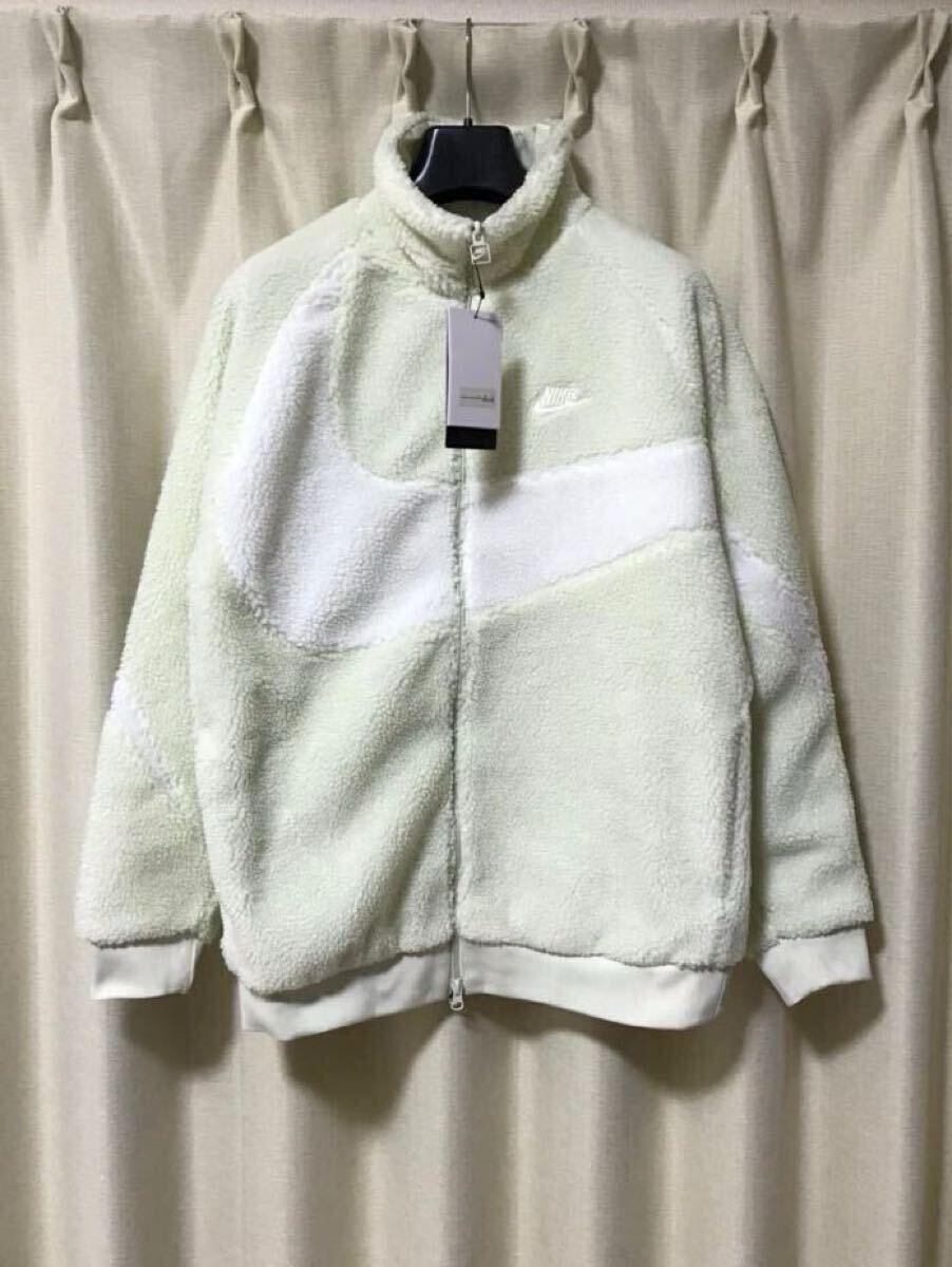 【新品】NIKE ナイキ リバーシブル ボア ジャケット 2XL 定価17,380円 ブルゾン拍卖