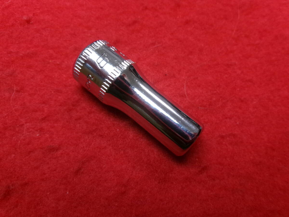 未使用 スナップオン Snap-on セミディープソケット 6mm TMMS6 差込1/4sq 6.3mm 6角拍卖
