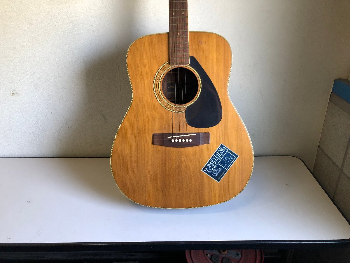 25B021 送料無料 YAMAHA ヤマハ FG-300J アコースティックギター 中古品 ジャンク品 ※一部破損有り拍卖