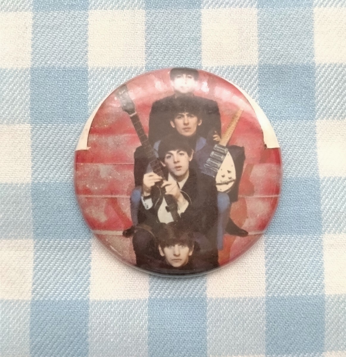 激レア、貴重&入手困難メモリアル・グッズ BEATLES【缶バッヂ】1980年代製 新品&未使用拍卖