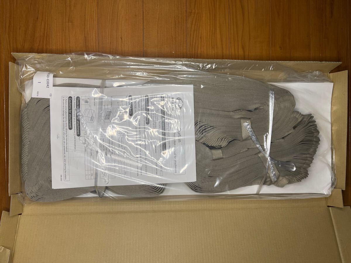 日野純正 プロフィア用 ラウンドカーテン&ハイルーフ用センターカーテン 遮光ベージュ 定価61,600円 17プロフィア用拍卖