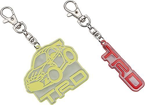 【ゆうパケット350】 TRD 反射キーホルダー(2種セット) 【MS020-00014】拍卖