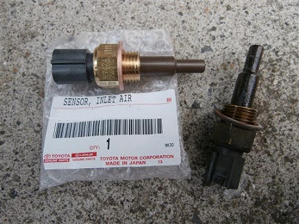 ★新品 トヨタ EP82 EP92 スターレット 純正 吸気温センサー バキュームセンサー 4E-FTE TOYOTA Sensor, intake air temperature (for EFI)拍卖
