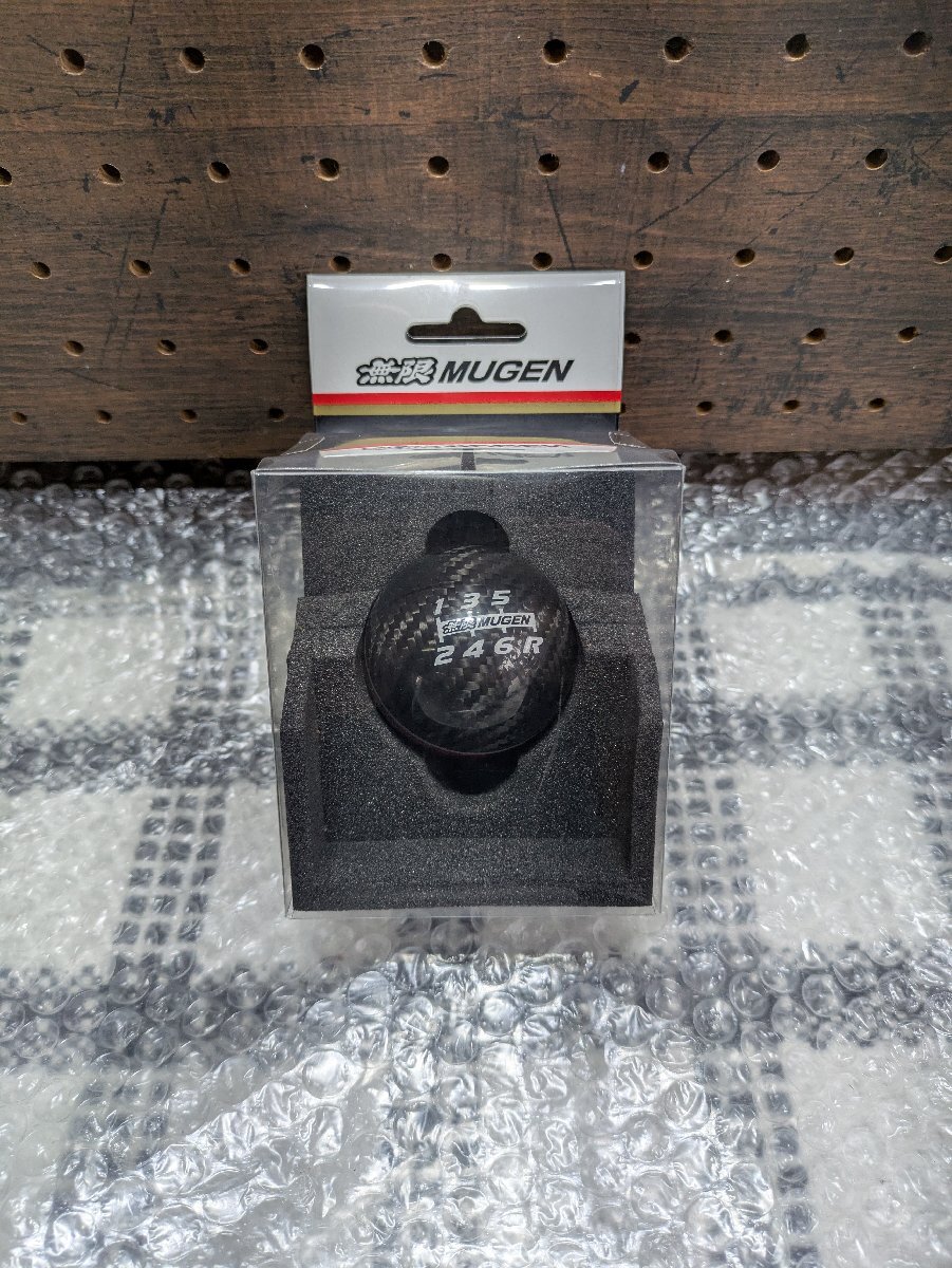 MUGEN 無限 カーボン シフトノブ 6MT レッドライン 新品並 HONDA S2000 AP1 AP2 S660 JW5 FN2 FK2 FK8 DC5 FK7 FD2 EP3 CL7 拍卖