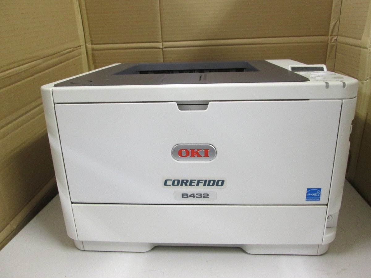 ◎【ジャンク】中古レーザープリンタ【OKI B432dnw】WIFI(無線LAN)機能付き トナー/ドラムなし◎2505161拍卖