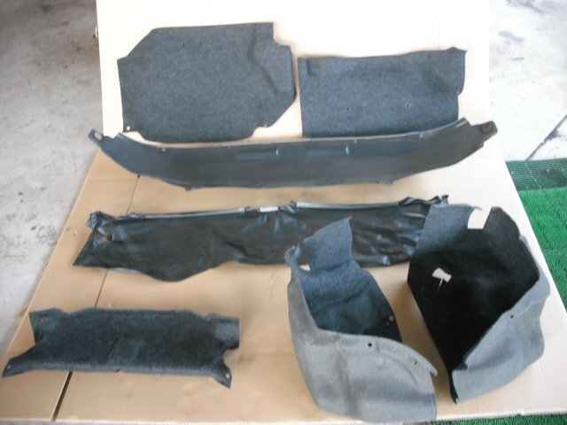 『B260』EA11R,F6A,カプチーノ,柔らかいトリム, セット トランクトリム サイドトリム,トランクマット リアガラス 下カバー x12z EA21R拍卖