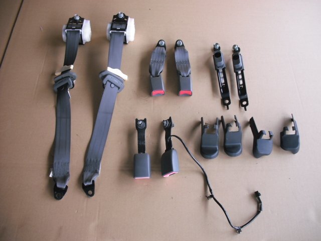 『B263』RJ1,EN07,スバル R1,S,リアシートベルト セット,フロントシートベルト の 受け,シートねじカバー,h21z拍卖