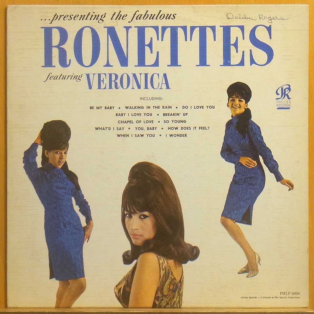 ◆激レア! 青レーベル!Mono!ダブル洗浄済!Ronnettes★The Ronettes(ロネッツ)『..Presenting The Fabulous Ronettes..』USオリジLP #62553拍卖
