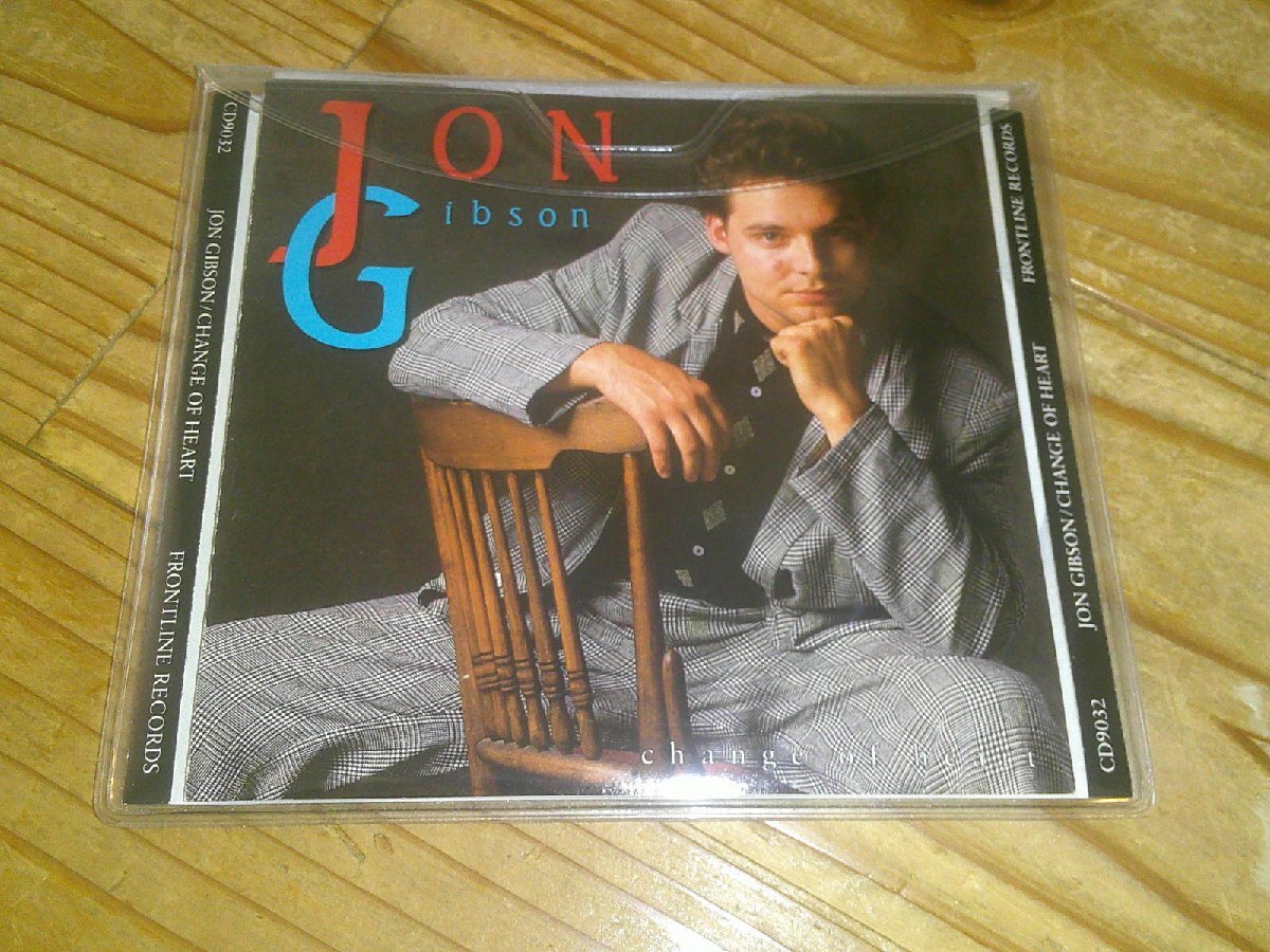 CD:JON GIBSON CHANGE OF HEART ジョン・ギブソン:AOR:CCM拍卖