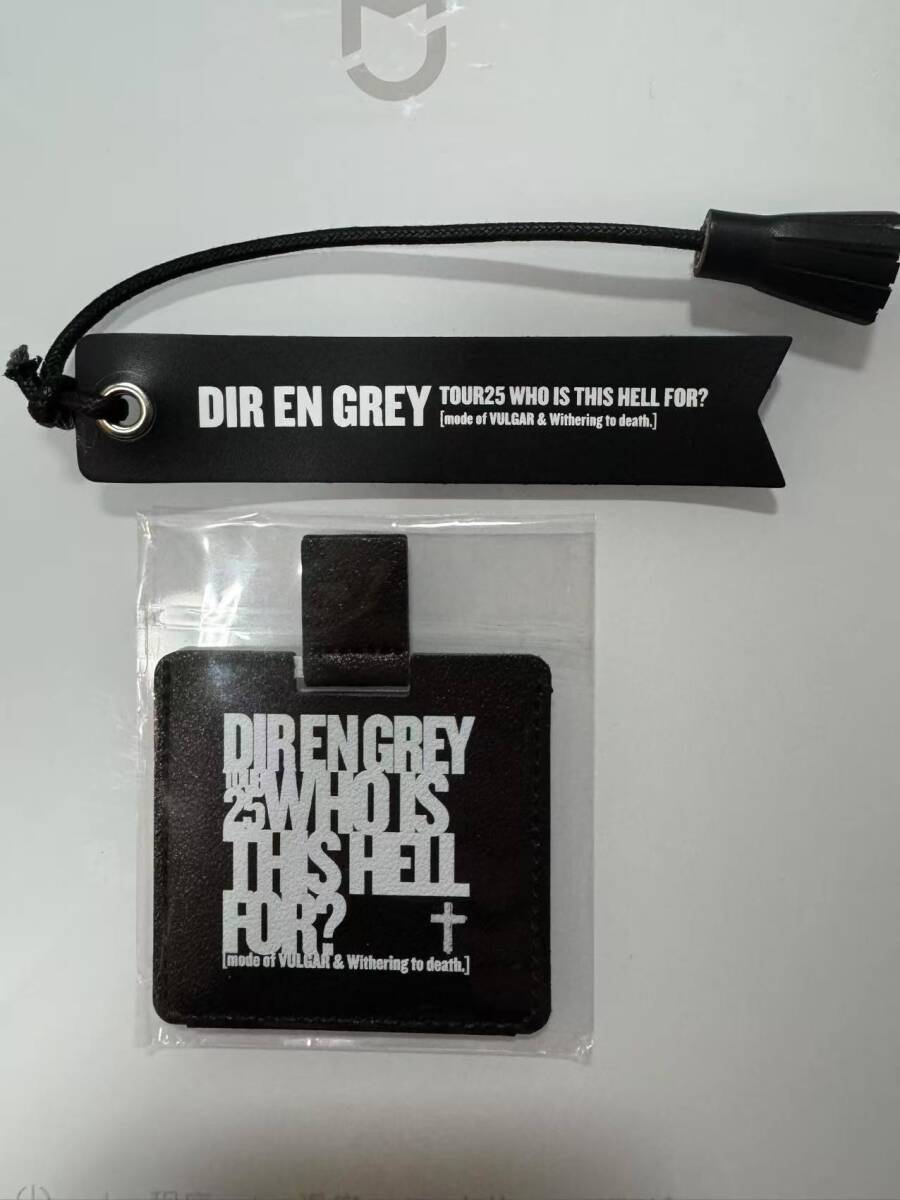 DIR EN GREY 香港LIVE限定グッズ 2025 mode of VULGAR&Withering to death. Aチケット特典★未使用拍卖