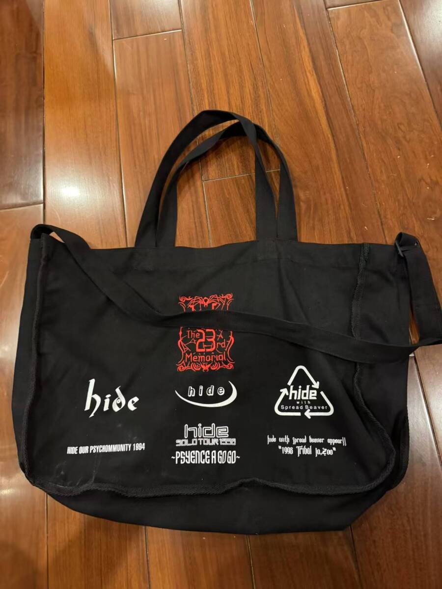 hide The 23rd メモリアル オフィシャルトートバッグ★即決!拍卖