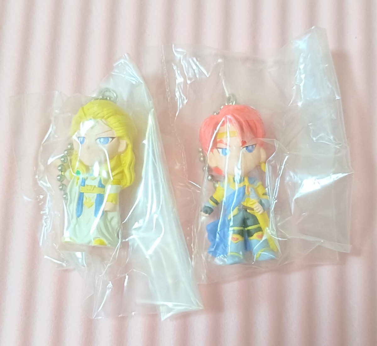 【激レア当時物★新品】アンジェリークトロワ フィギュアキーホルダー セット ネオロマンス グッズ 由羅カイリ コーエー ガチャガチャ拍卖