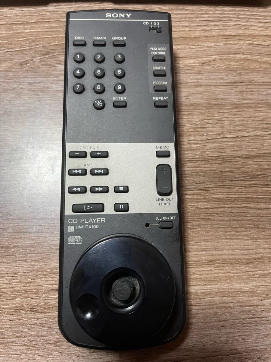 SONY リモコン RM-DX100 保証あり拍卖