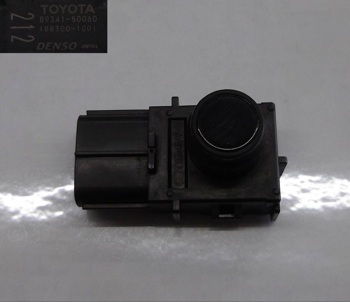 ●2502-K20 LEXUS レクサス USF40 USF41 USF45 USF46 UVF45 UVF46 LS460 LS600 純正 クリアランスソナー 212 ブラック 89341-50060 動作OK!拍卖