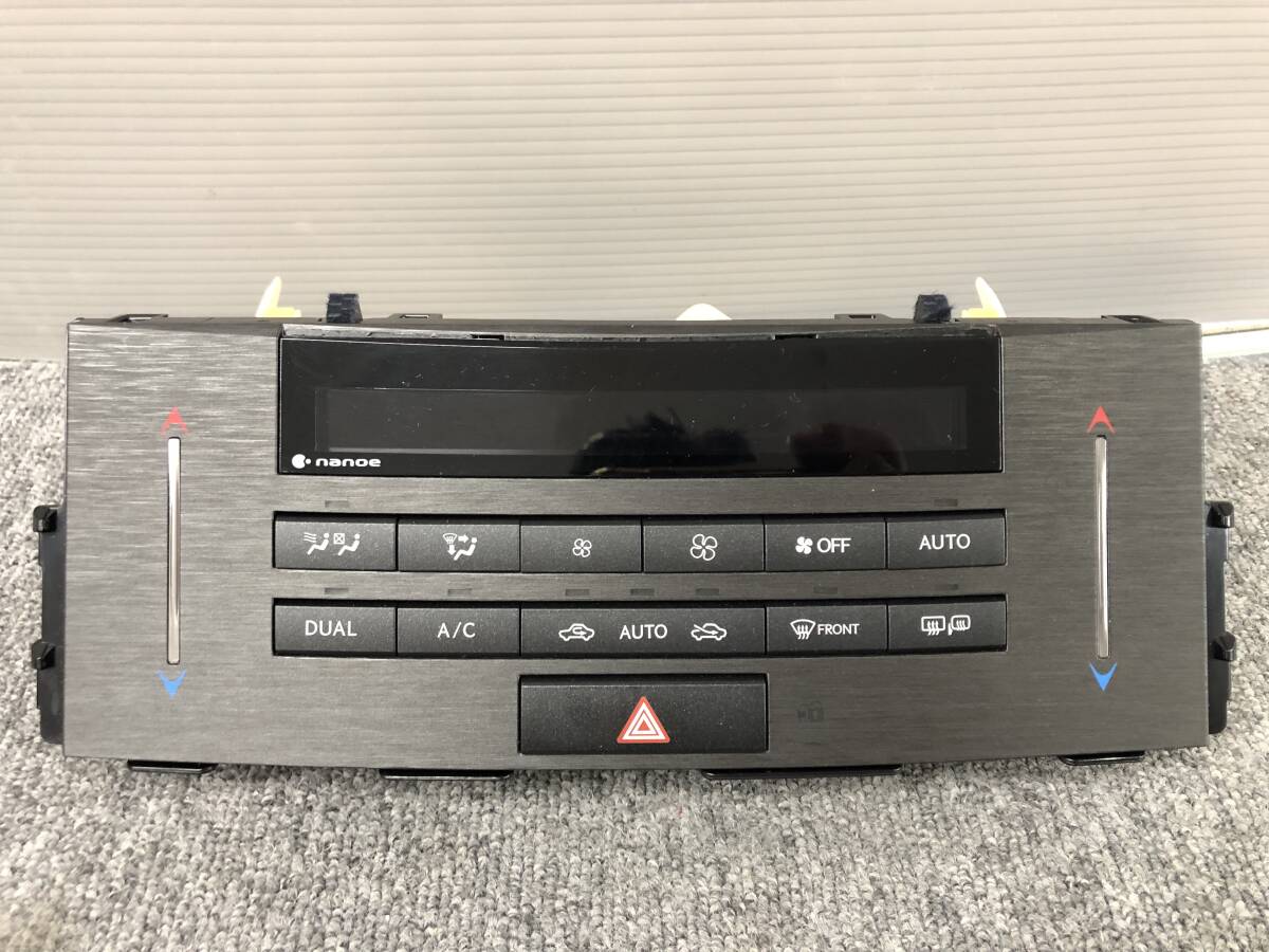 ☆□□2505-237 LEXUS レクサス 平成29年 RC300h Fスポーツ DAA-AVC10 純正 エアコンスイッチ エアコン操作パネル 55900-24700拍卖
