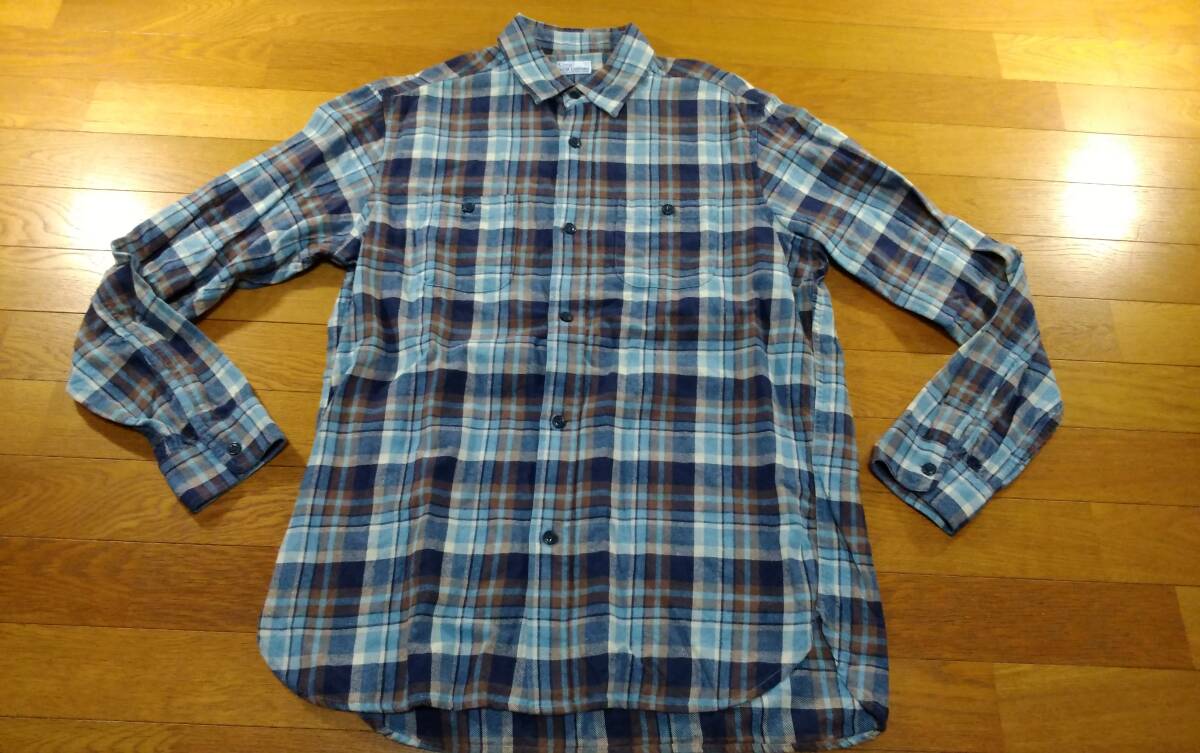 coen コーエン 長袖シャツ SIZE:L 紺系 送料600円~拍卖