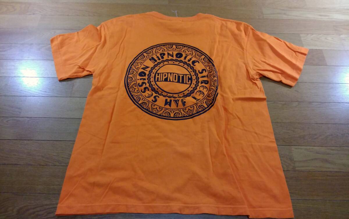 hipnotic ヒプノティック hiphop Tシャツ SIZE:XL オレンジ 送料215円~拍卖