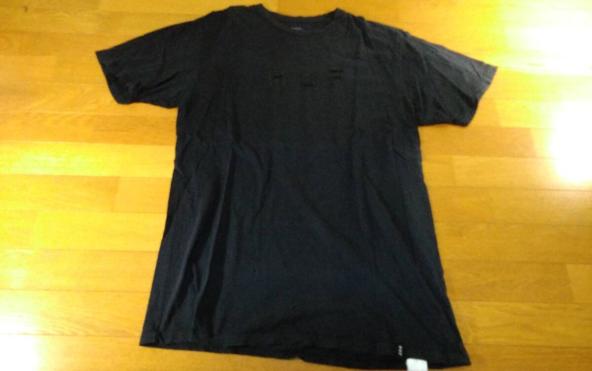 HUF Tシャツ SIZE:M 黒 送料215円~拍卖