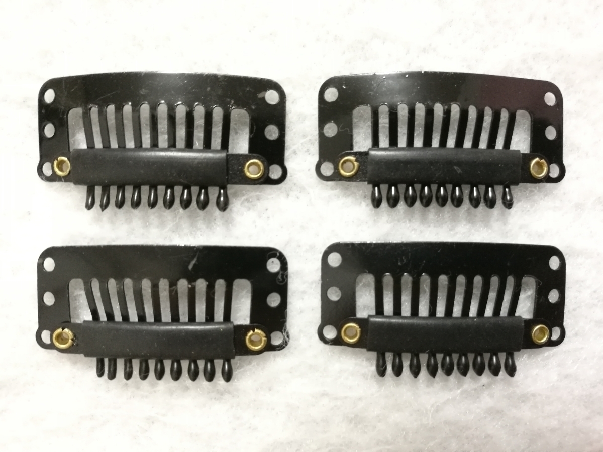 4個 ウィッグピン ヘアピン ネオブライスサイズ ハンドメイド素材拍卖