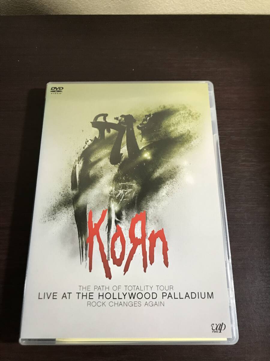 ステッカー付き【DVD+CD】KORN / LIVE AT THE HOLLYWOOD PALLADIUM(日本盤)VPBR13716拍卖