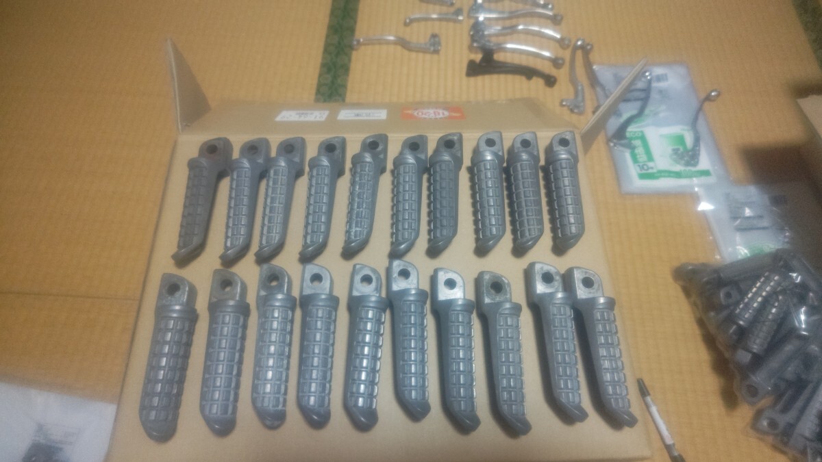 kawasaki 純正 タンデム ステップ 左 右 10セット ④ L R ゼファー400 ZEPHYR χ ZRX400 カワサキ リア リヤ ZR400C ZR400G ZR400E ペグ拍卖