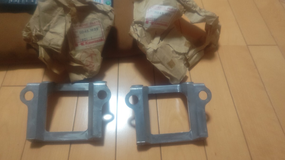 カワサキ GPX250R EX250E 純正 新品 未使用 テールランプ ブラケット ステー 2個 11045-1639ニンジャ Ninja 250R Kawasaki拍卖