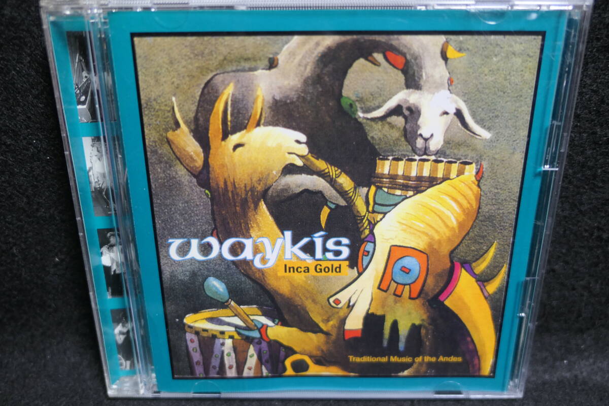 【中古CD】 Waykis from Peru / Inca Gold / FIGV-67641 / アンデスの伝統音楽 / コンドルは飛んで行く / ペルー / インカ / ANDES拍卖