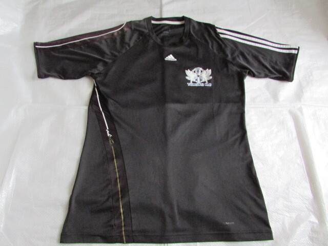 USED品 使用感有り メンズ Oサイズ 東北高校 adids 半袖 Tシャツ 練習着 宮城県 アディダス拍卖